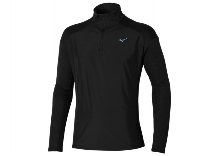 Беговая рубашка Mizuno Hybrid LS Tee(M) Black, арт. J2GAB50609