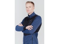 Тренировочная куртка Nordski Hybrid Pro Blue/Black M, арт.NSM303170