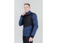 Тренировочная куртка Nordski Hybrid Pro Blue/Black M, арт.NSM303170