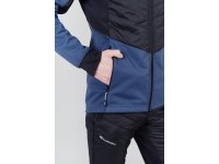 Тренировочная куртка Nordski Hybrid Pro Blue/Black M, арт.NSM303170