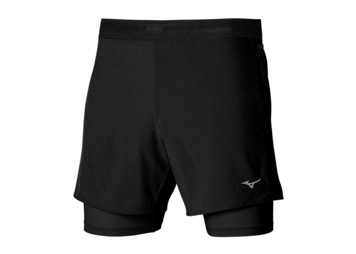 Шорты для бега Mizuno ER 5.5 2in1 Short, арт. J2GBB01509 	